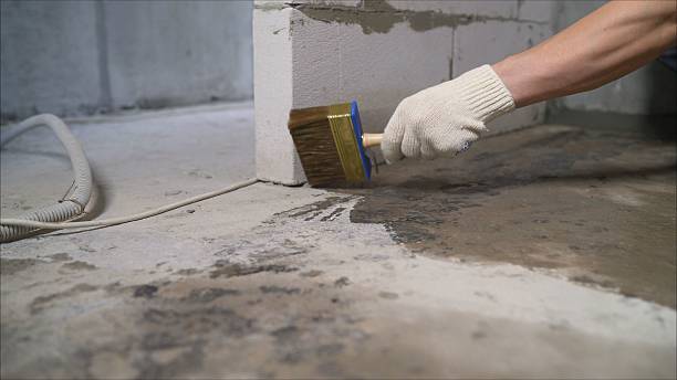SJ Waterproofing Pros Interior Drainage System coverage map for Elgin, IL and surrounding area